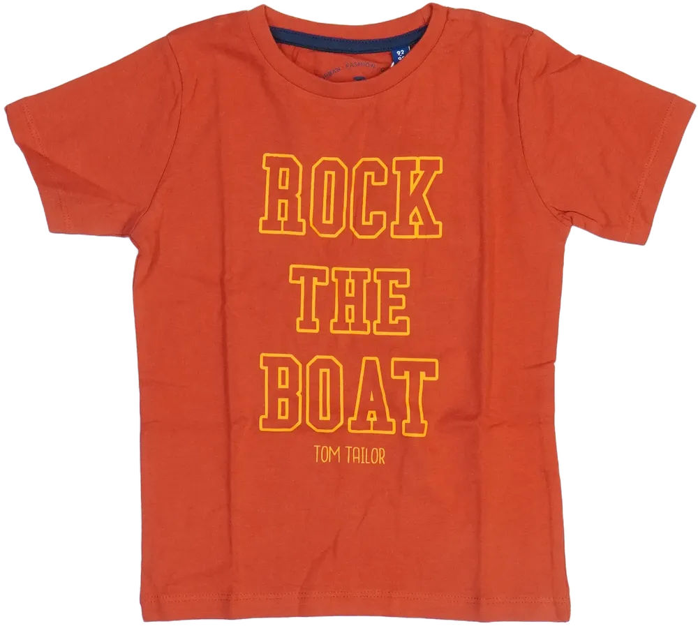 Piros Tom Tailor Póló EU 98 / UK 3 év / US 3T