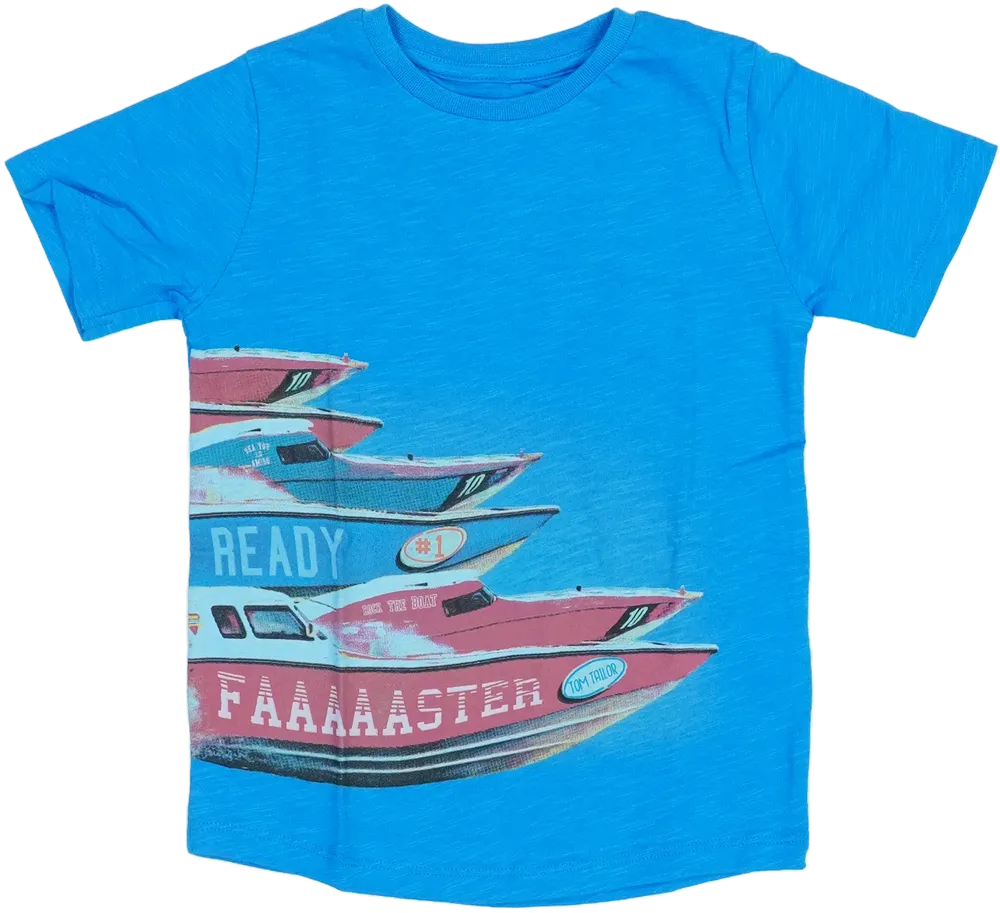 Kék Tom Tailor Póló EU 98 / UK 3 év / US 3T