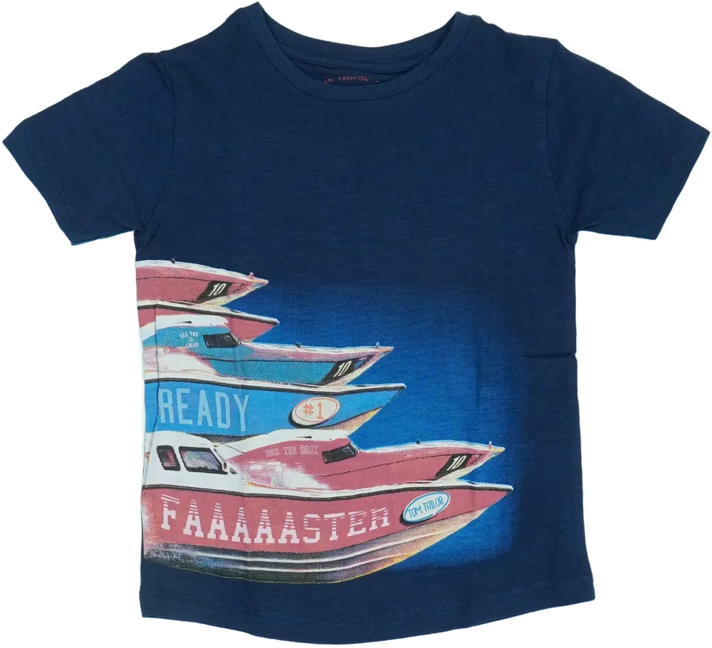 Kék Tom Tailor Póló EU 98 / UK 3 év / US 3T