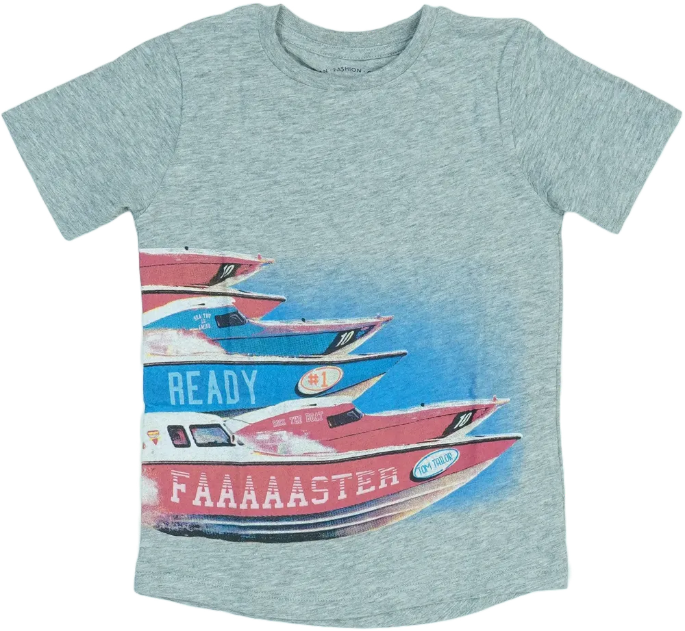 Szürke Tom Tailor Póló EU 98 / UK 3 év / US 3T