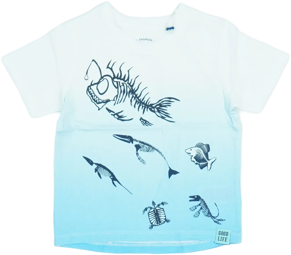 Fehér Tom Tailor Póló EU 98 / UK 3 év / US 3T