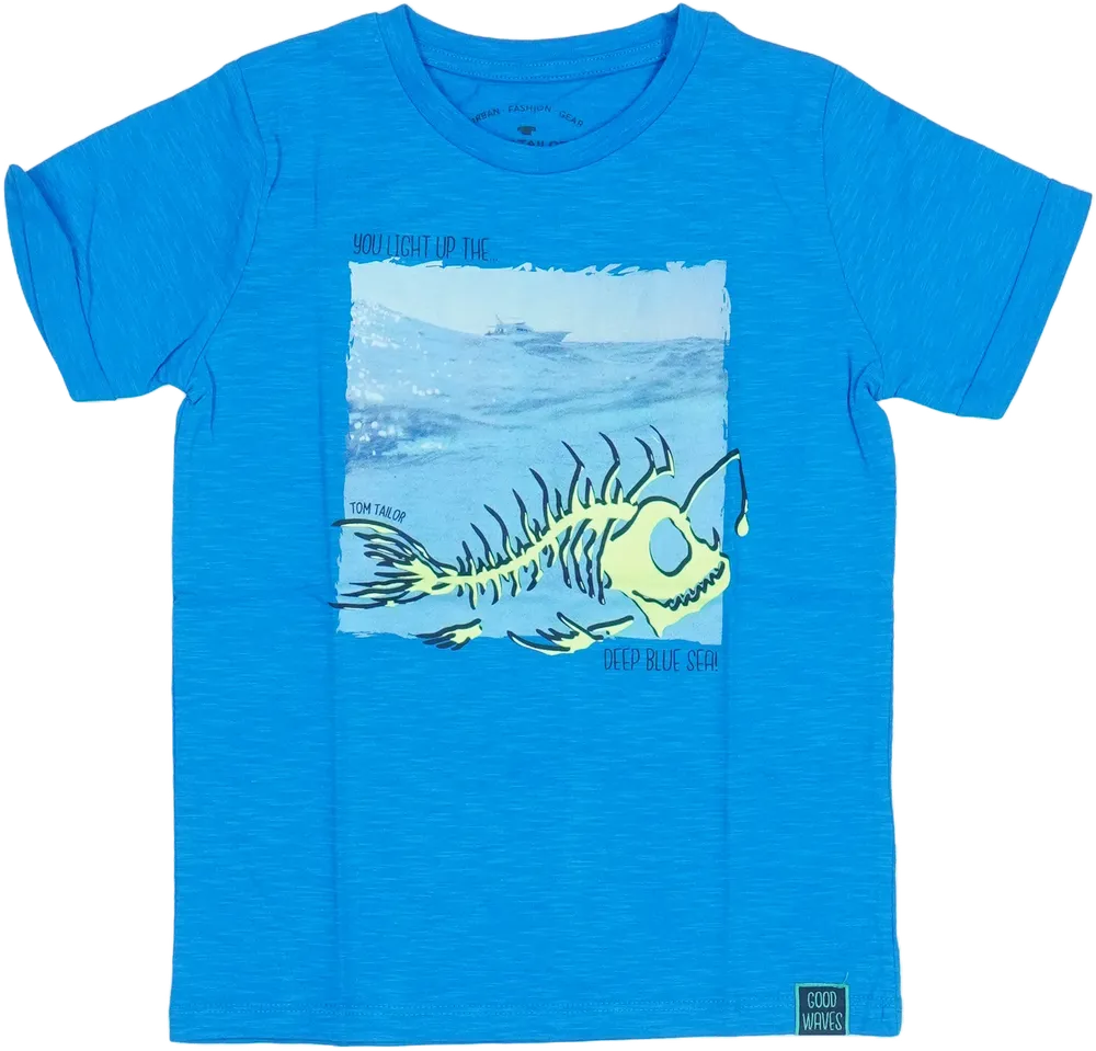 Kék Tom Tailor Póló EU 110 / UK 5 év / US 5 év/XS