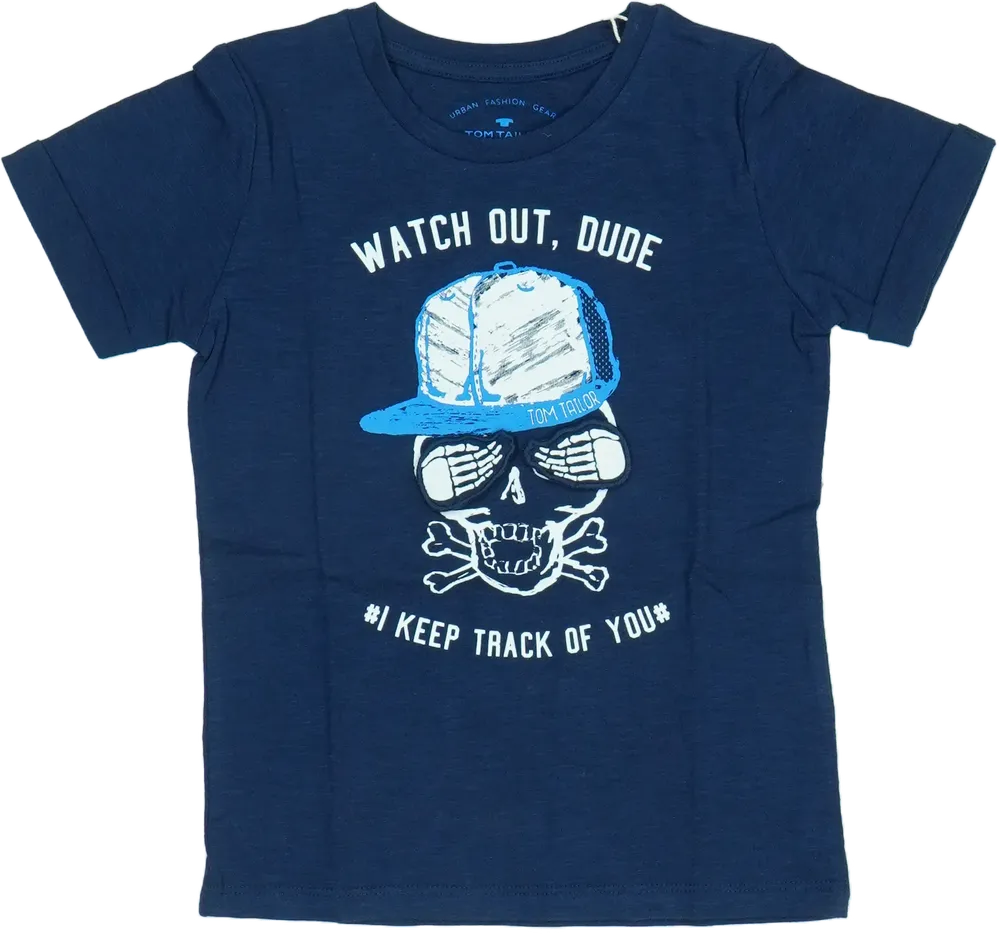 Kék Tom Tailor Póló EU 98 / UK 3 év / US 3T