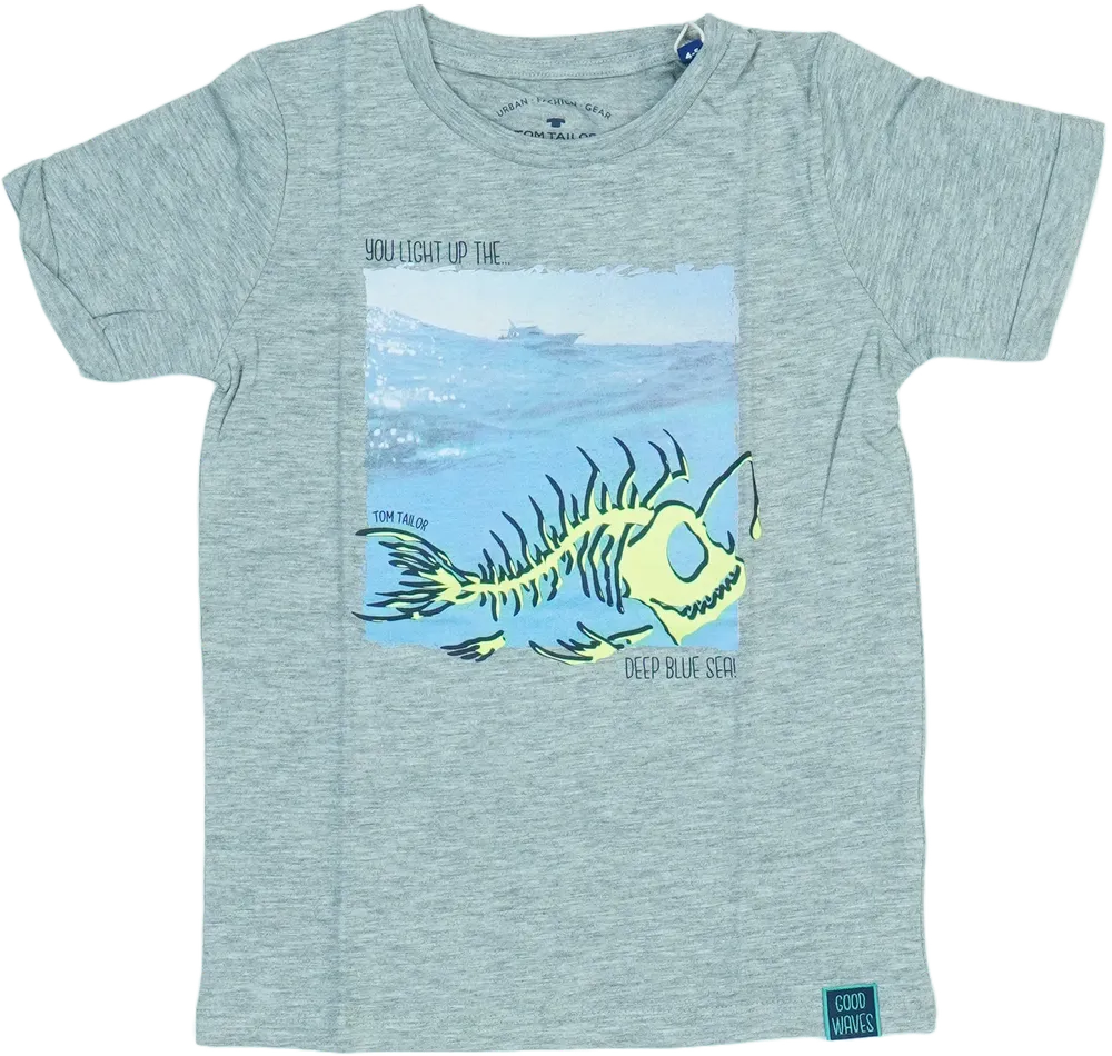 Szürke Tom Tailor Póló EU 110 / UK 5 év / US 5 év/XS