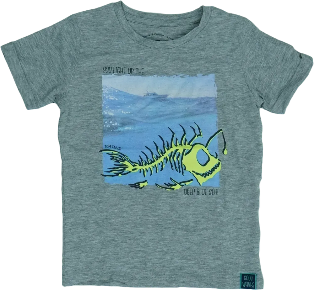 Szürke Tom Tailor Póló EU 98 / UK 3 év / US 3T