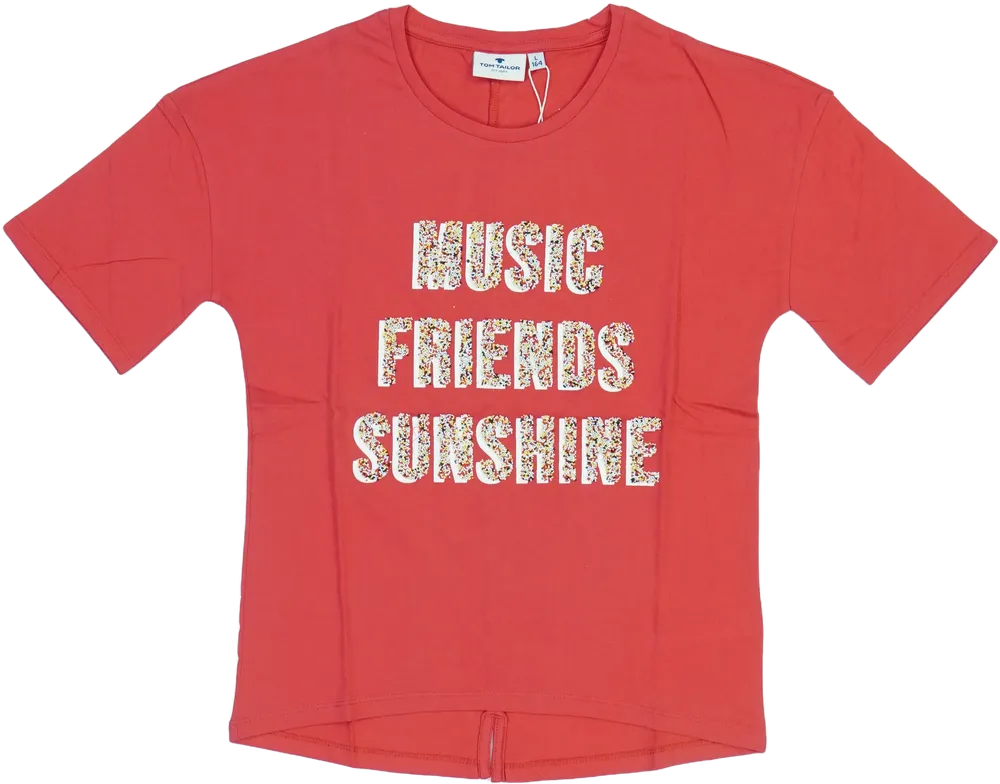 Rózsaszín Tom Tailor Póló EU 164 / UK 14 év / US 14 év/XL