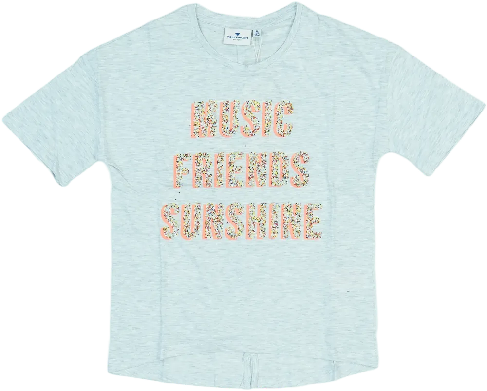 Szürke Tom Tailor Póló EU 152 / UK 12 év / US 12 év/L