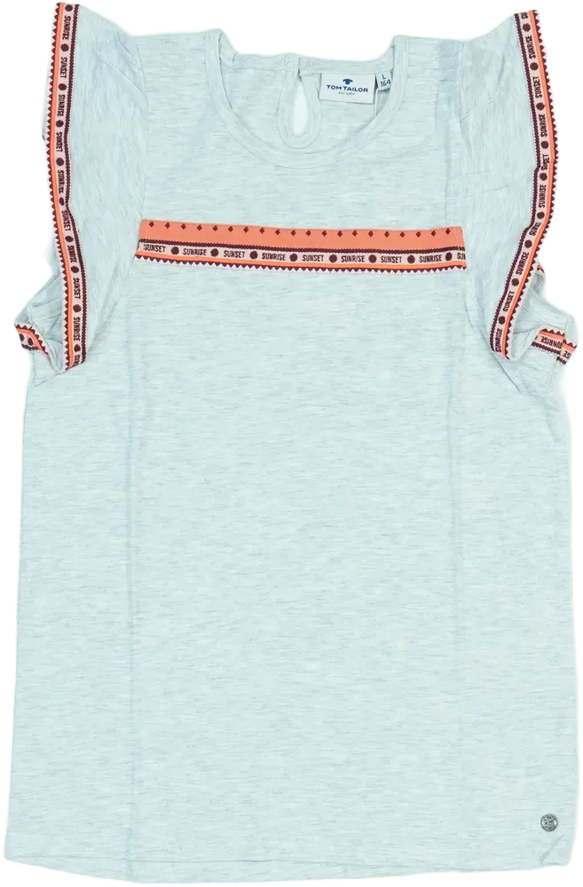 Szürke Tom Tailor Póló EU 164 / UK 14 év / US 14 év/XL