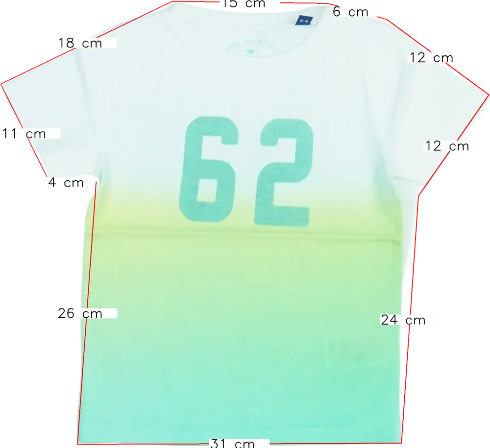 Zöld Tom Tailor Póló EU 98 / UK 3 év / US 3T