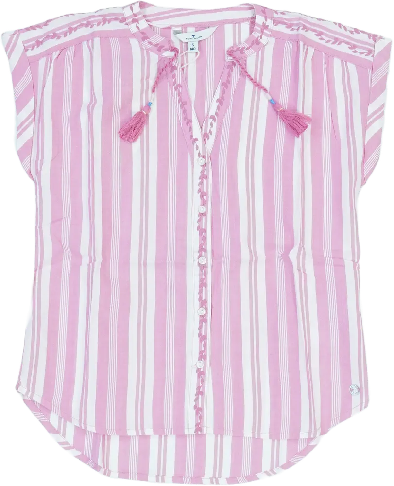 Rózsaszín Tom Tailor Blúz EU 140 / UK 10 év / US 10 év/L