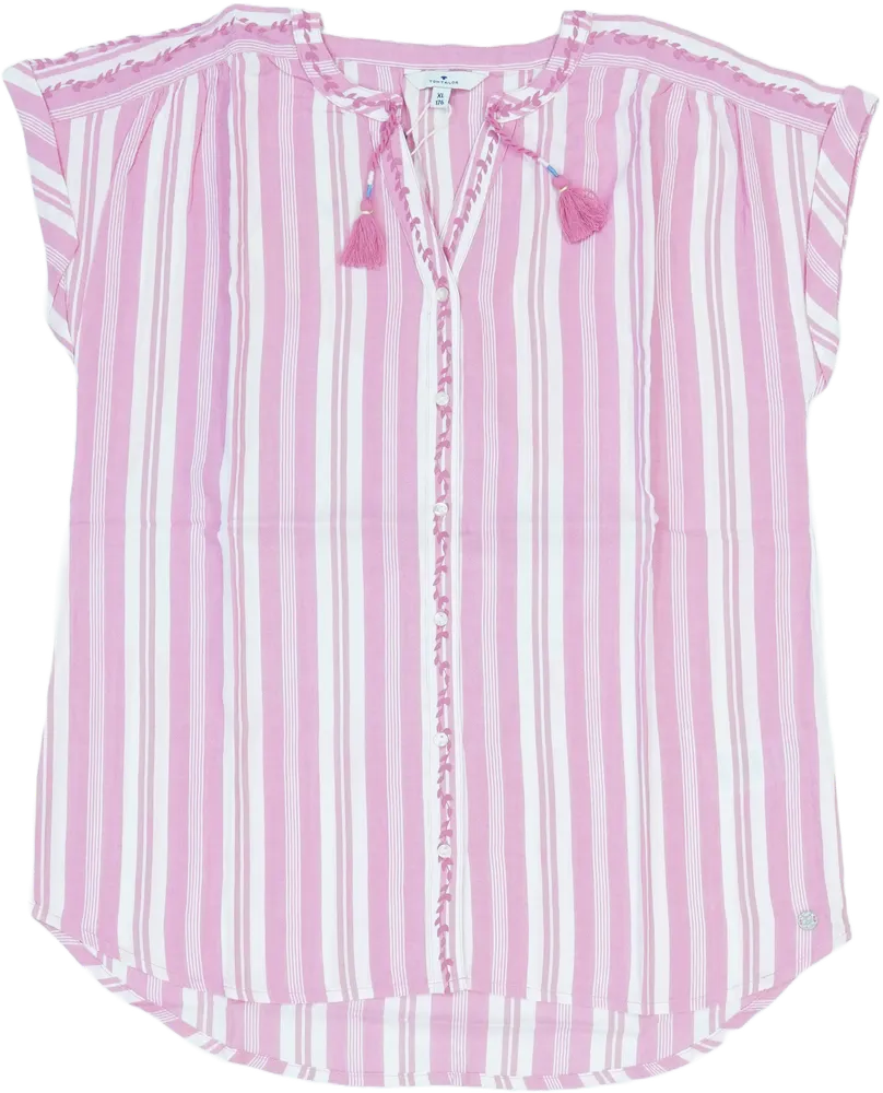 Rózsaszín Tom Tailor Blúz EU 176 / UK 16 év / US XL