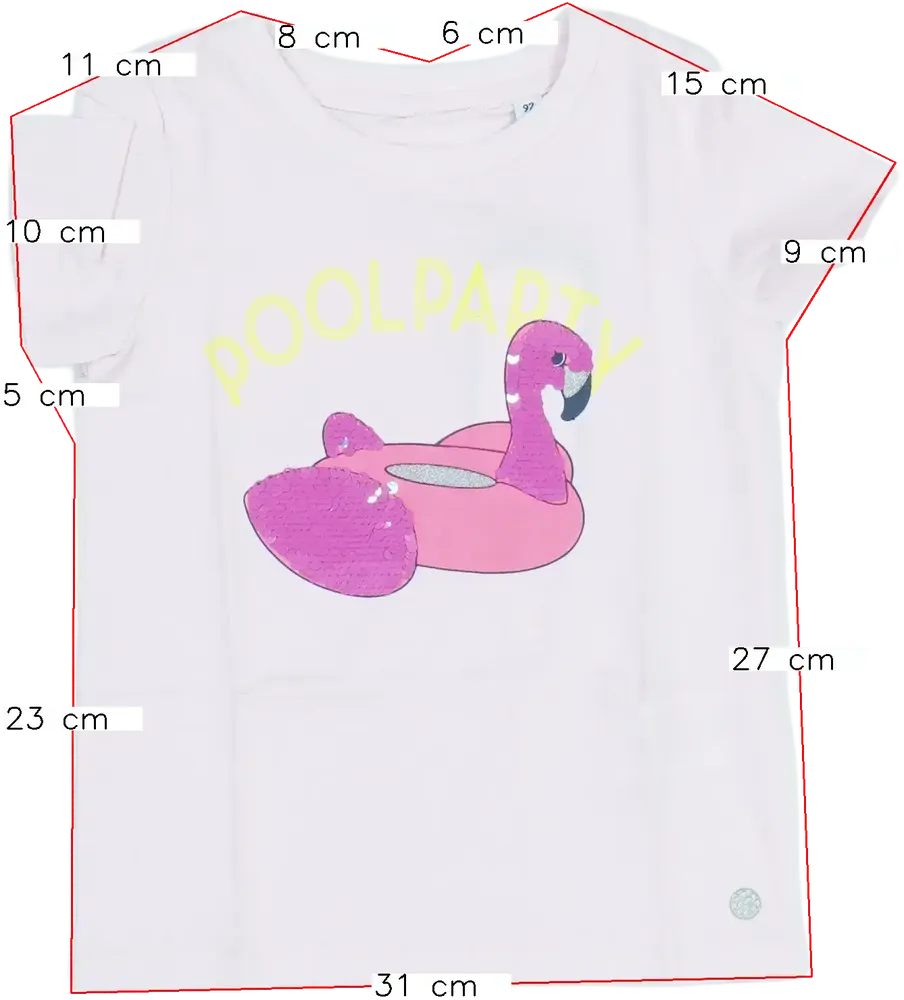 Rózsaszín Tom Tailor Póló EU 98 / UK 3 év / US 3T