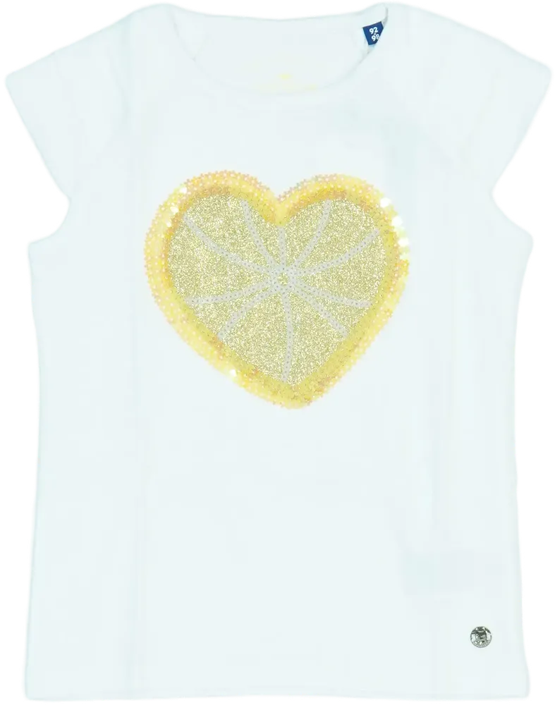 Fehér Tom Tailor Póló EU 98 / UK 3 év / US 3T