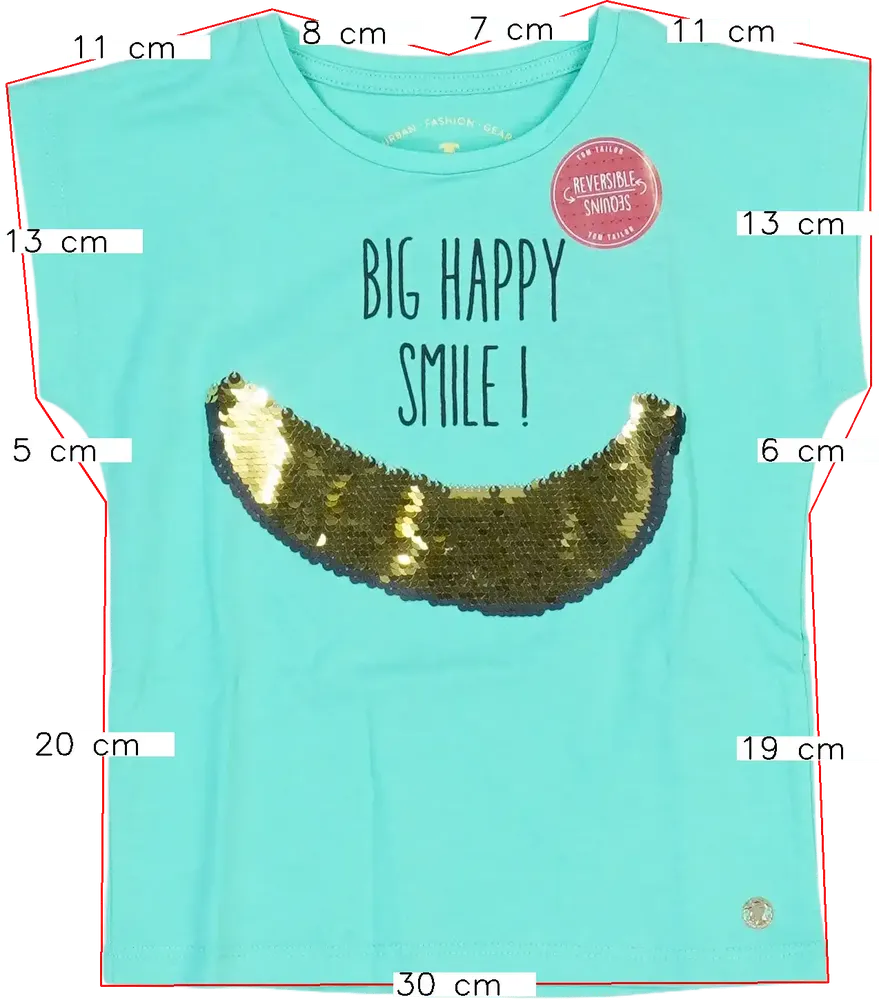 Zöld Tom Tailor Póló EU 98 / UK 3 év / US 3T