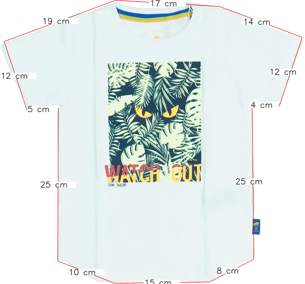 Kék Tom Tailor Póló EU 98 / UK 3 év / US 3T