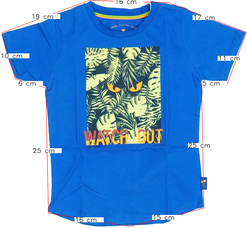 Kék Tom Tailor Póló EU 98 / UK 3 év / US 3T