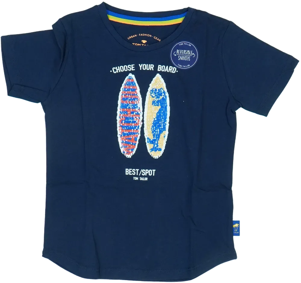 Kék Tom Tailor Póló EU 98 / UK 3 év / US 3T