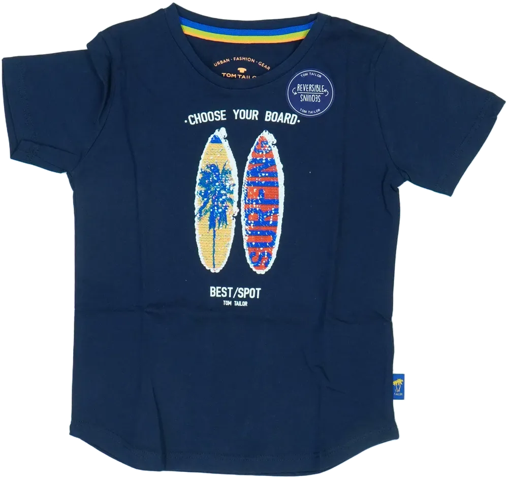 Kék Tom Tailor Póló EU 98 / UK 3 év / US 3T