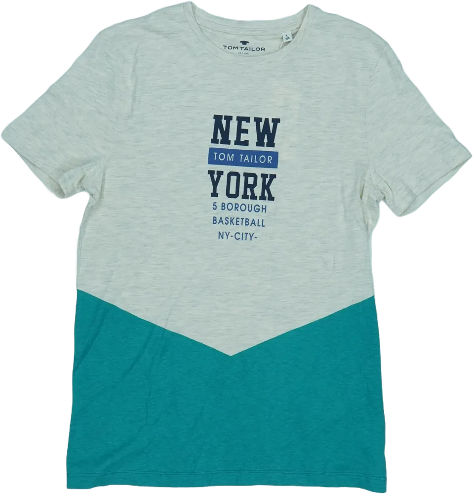 Barna Tom Tailor Póló EU 164 / UK 14 év / US 14 év/XL