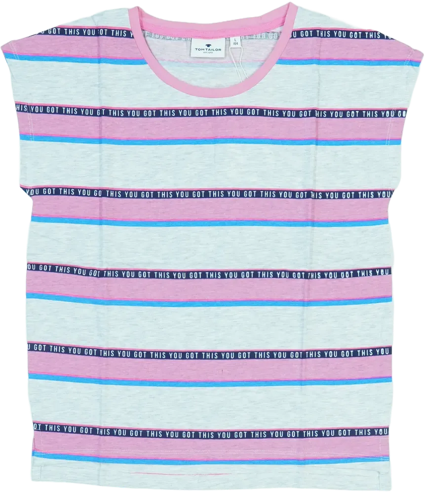 Szürke Tom Tailor Póló EU 164 / UK 14 év / US 14 év/XL