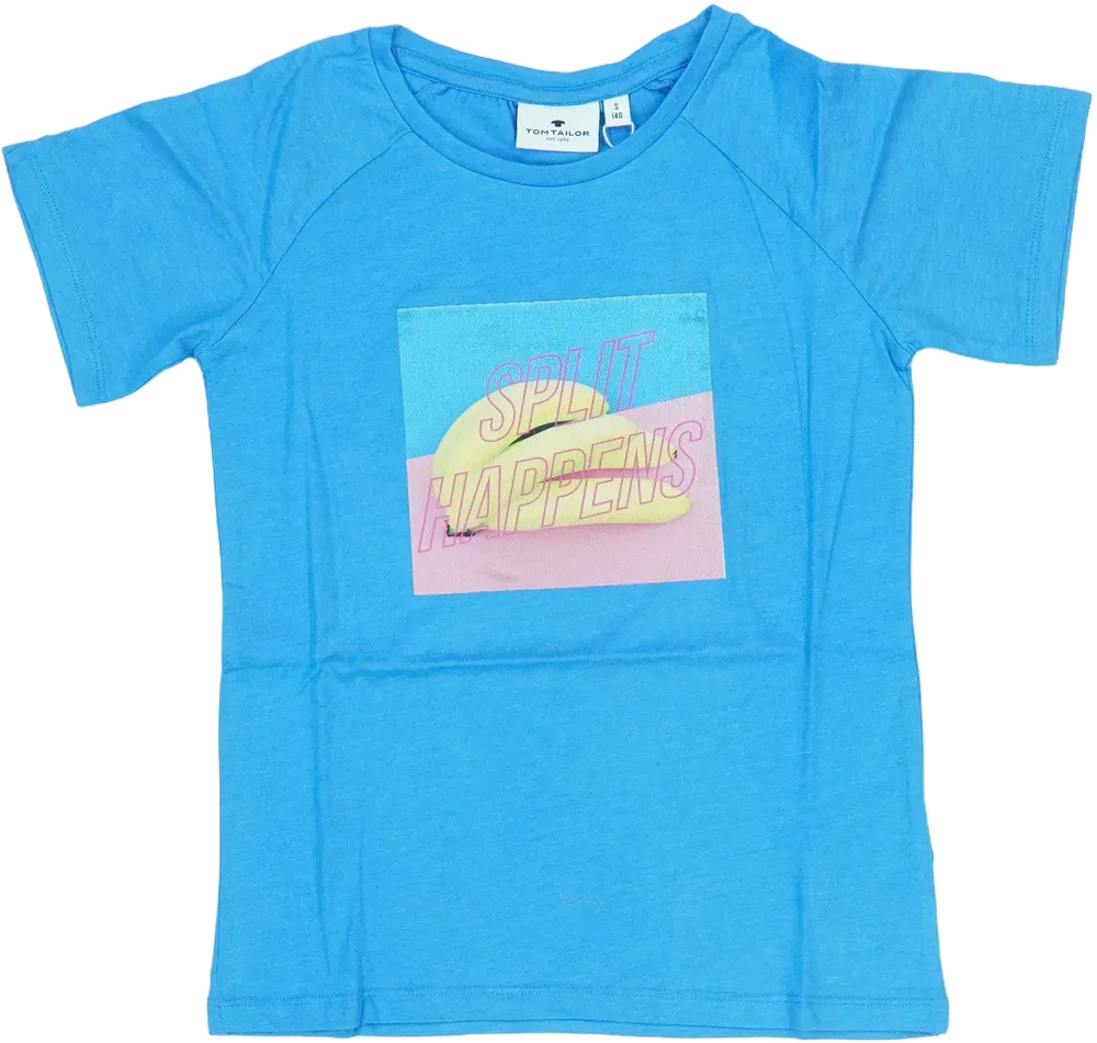 Kék Tom Tailor Póló EU 140 / UK 10 év / US 10 év/L