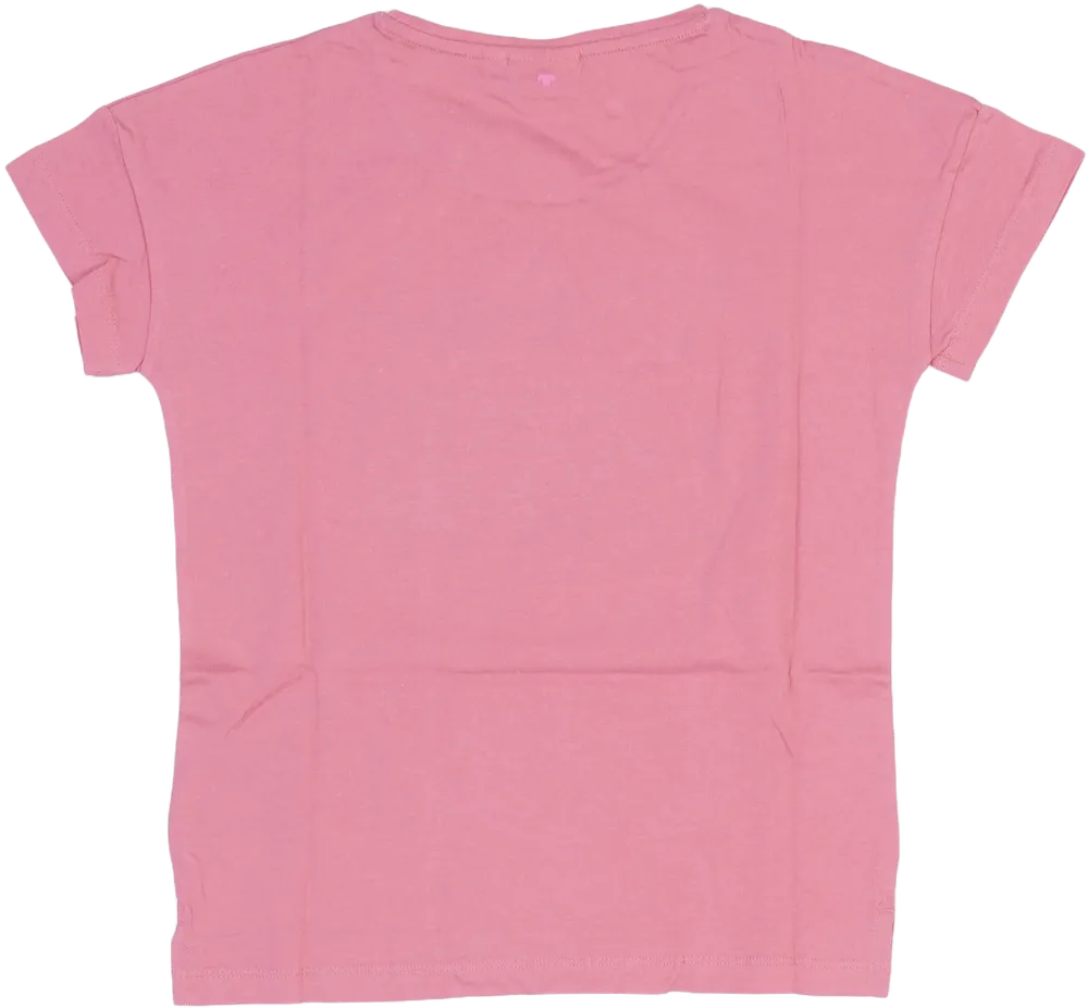 Rózsaszín Tom Tailor Póló EU 152 / UK 12 év / US 12 év/L