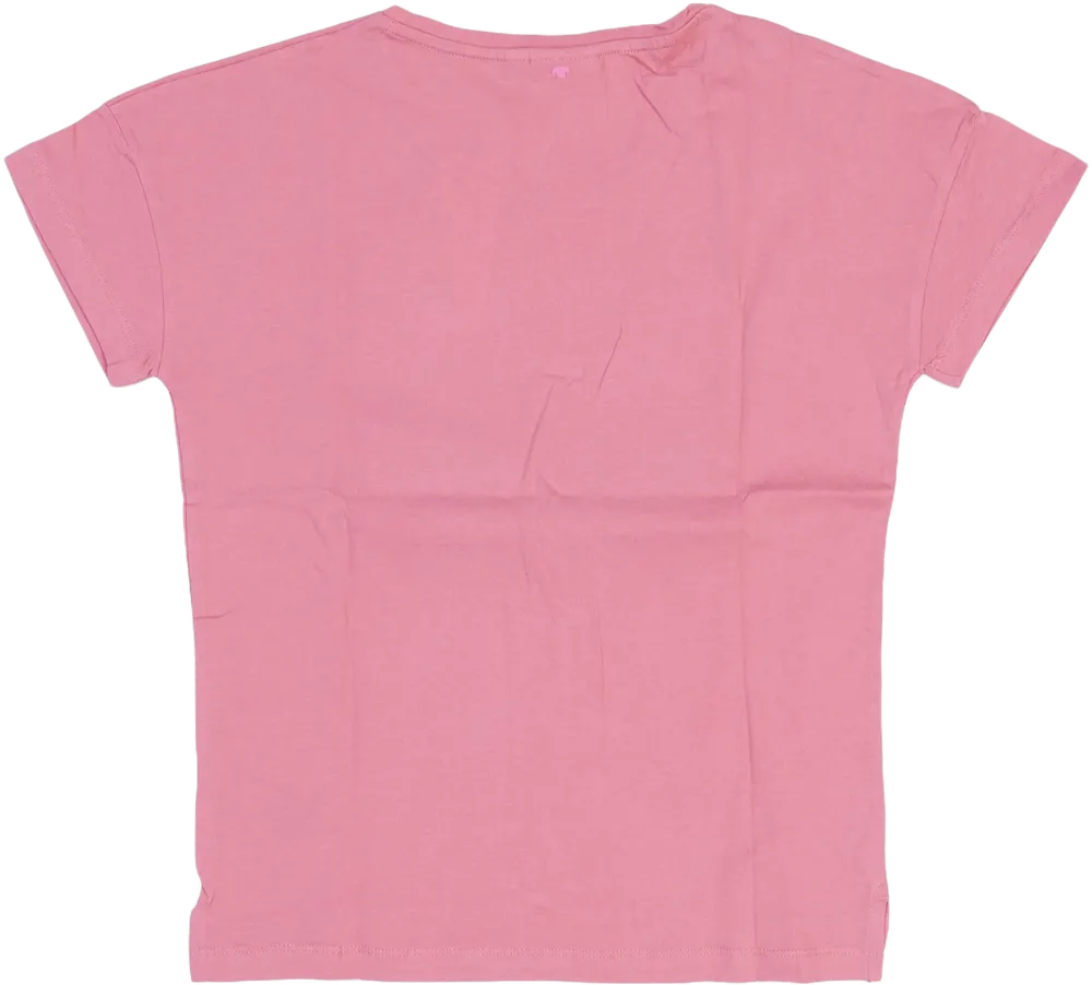 Rózsaszín Tom Tailor Póló EU 164 / UK 14 év / US 14 év/XL