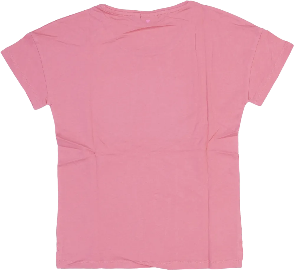 Rózsaszín Tom Tailor Póló EU 176 / UK 16 év / US XL