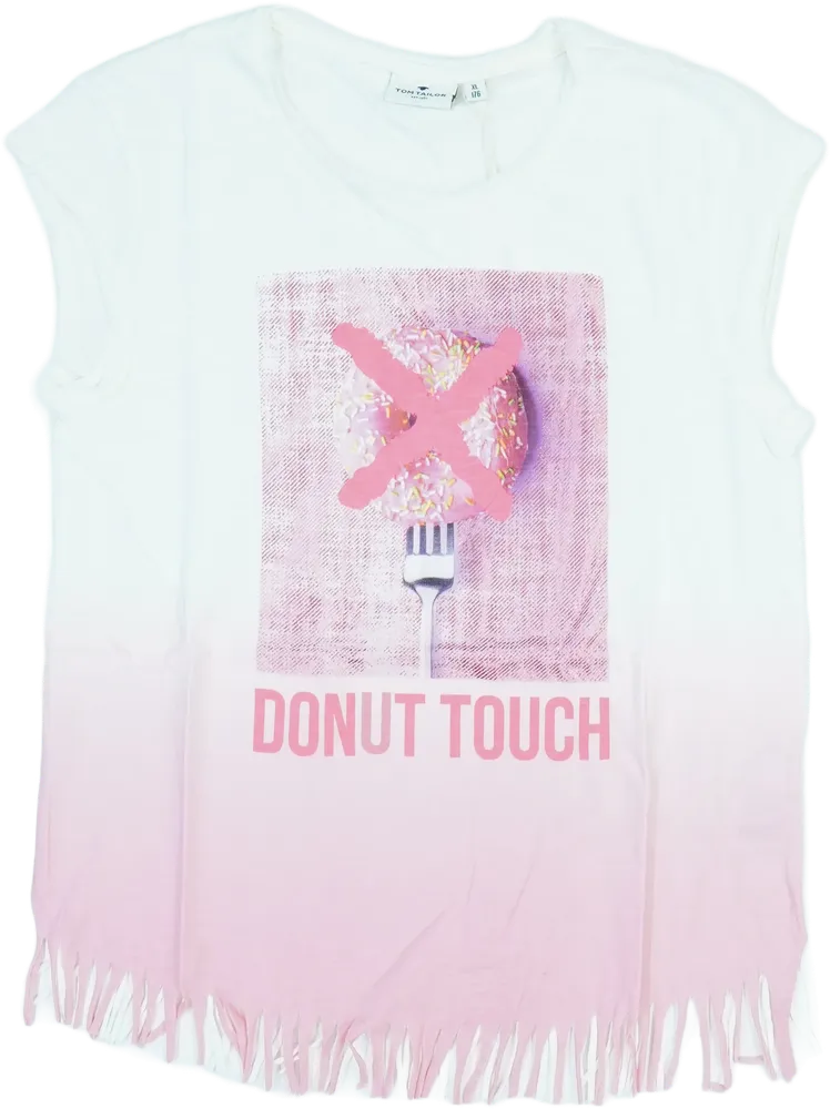 Rózsaszín Tom Tailor Póló EU 176 / UK 16 év / US XL