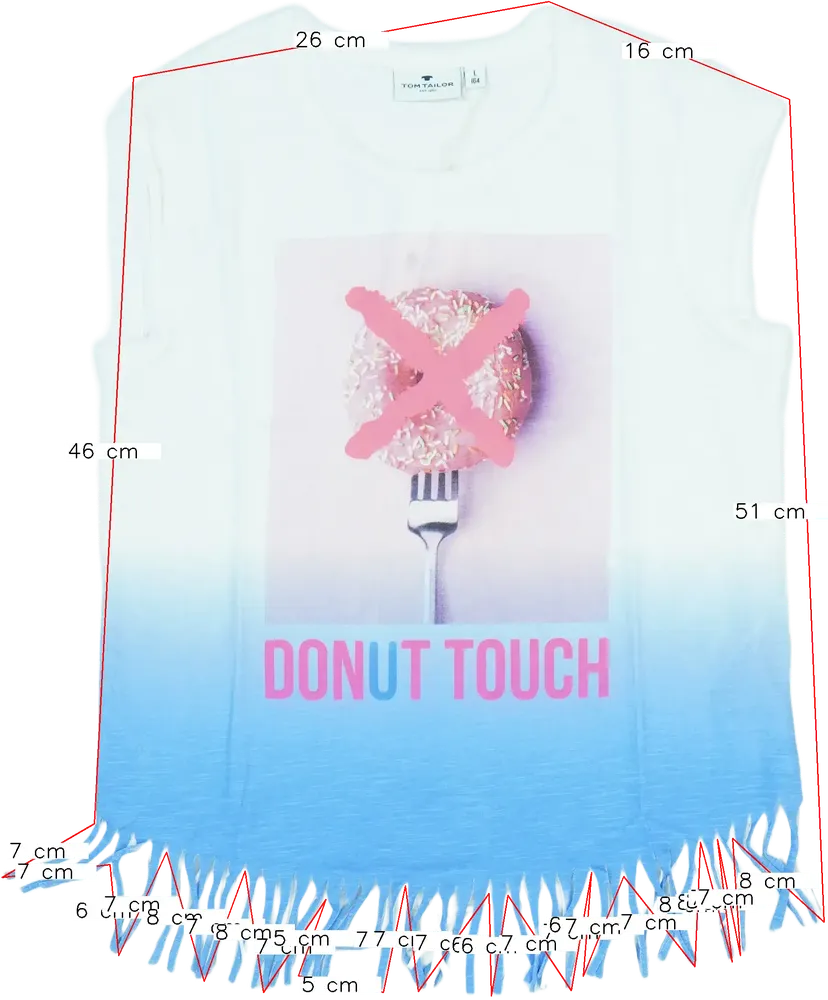 Kék Tom Tailor Póló EU 164 / UK 14 év / US 14 év/XL