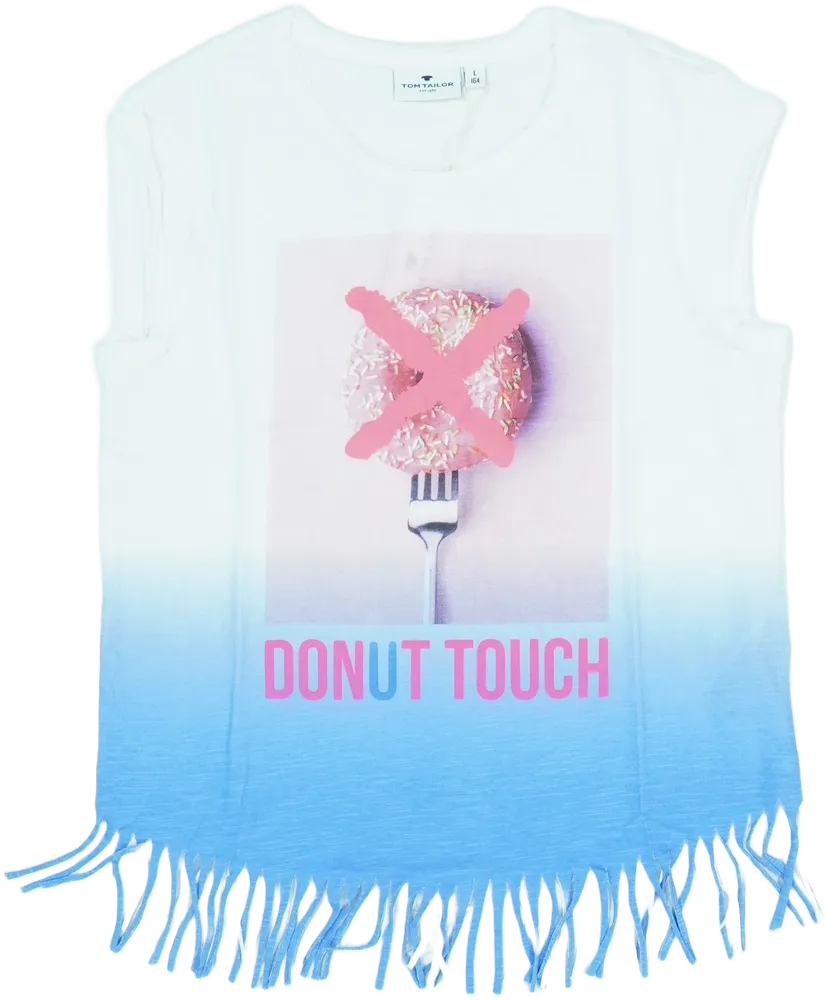 Kék Tom Tailor Póló EU 164 / UK 14 év / US 14 év/XL