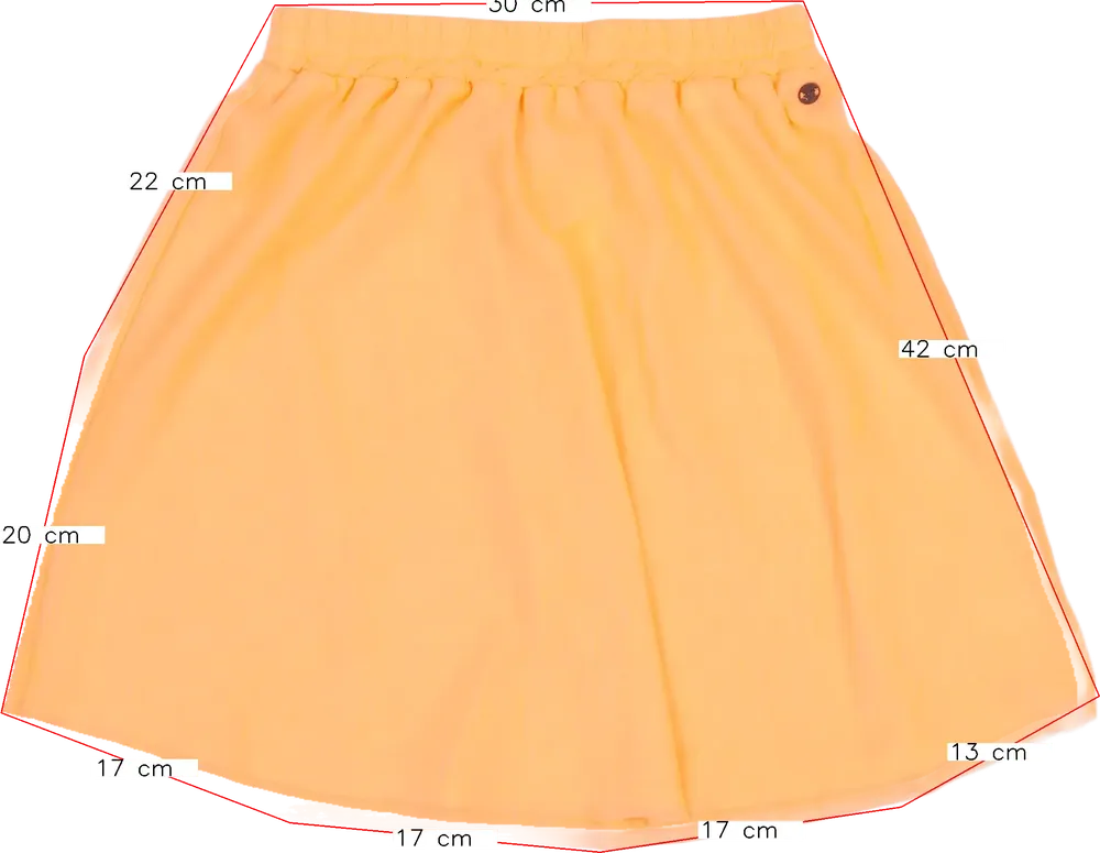 Sárga (narancs) Tom Tailor Szoknya EU 152 / UK 12 év / US 12 év/L