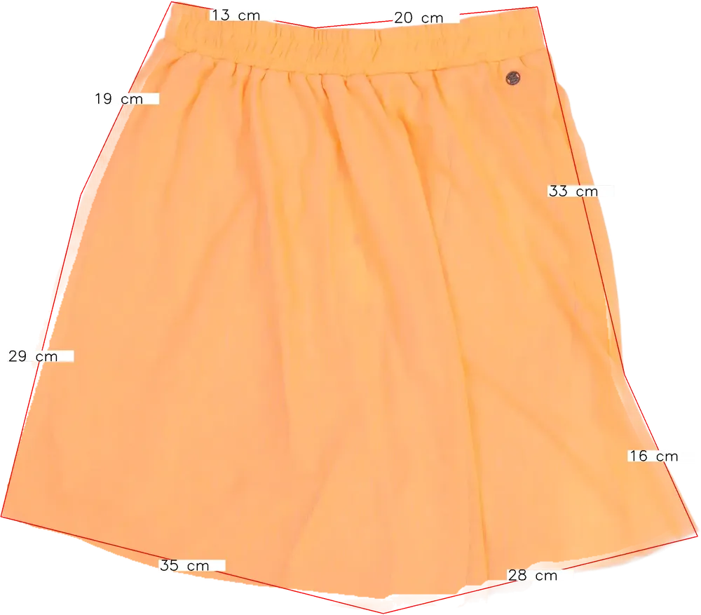 Sárga (narancs) Tom Tailor Szoknya EU 176 / UK 16 év / US XL