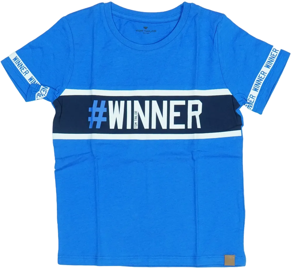 Kék Tom Tailor Póló EU 122 / UK 7 év / US 7 év/M