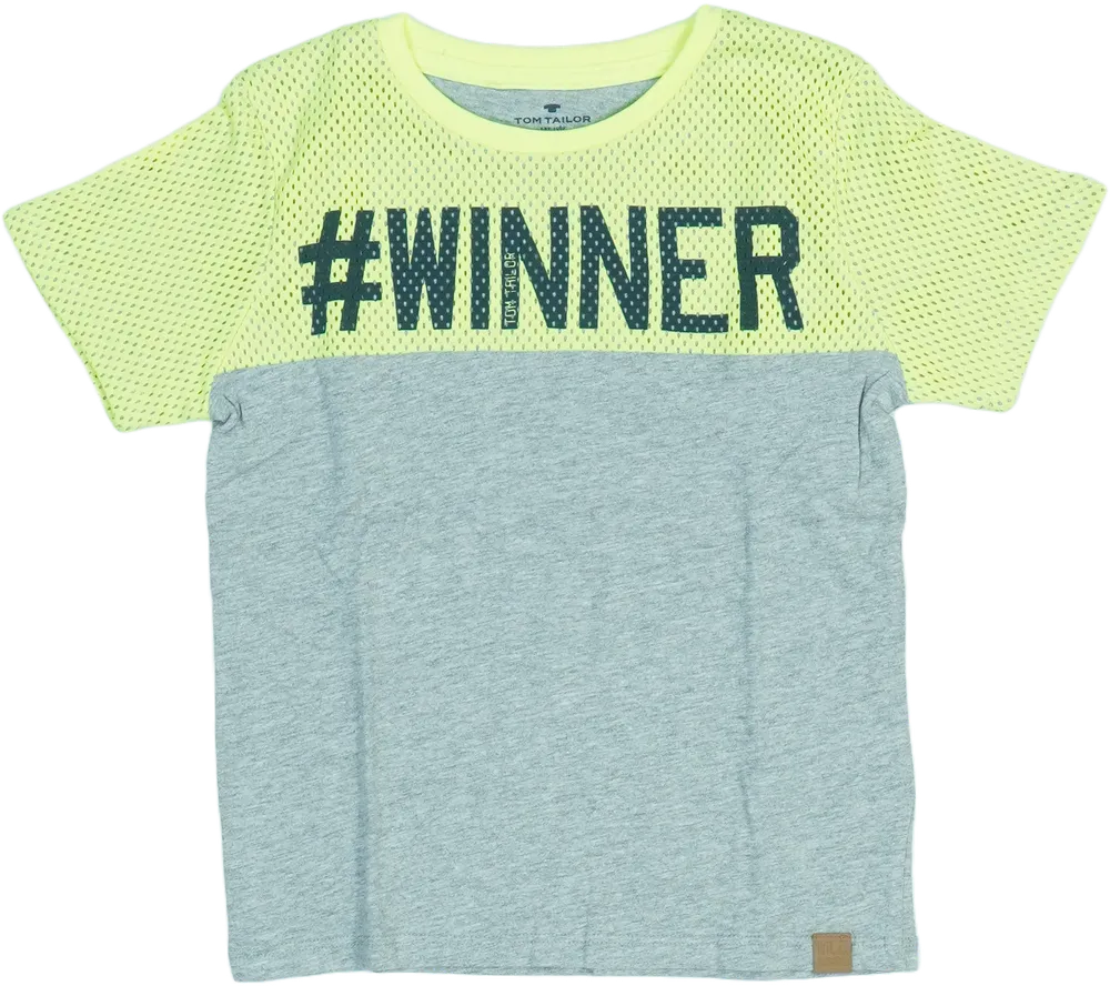 Szürke Tom Tailor Póló EU 122 / UK 7 év / US 7 év/M