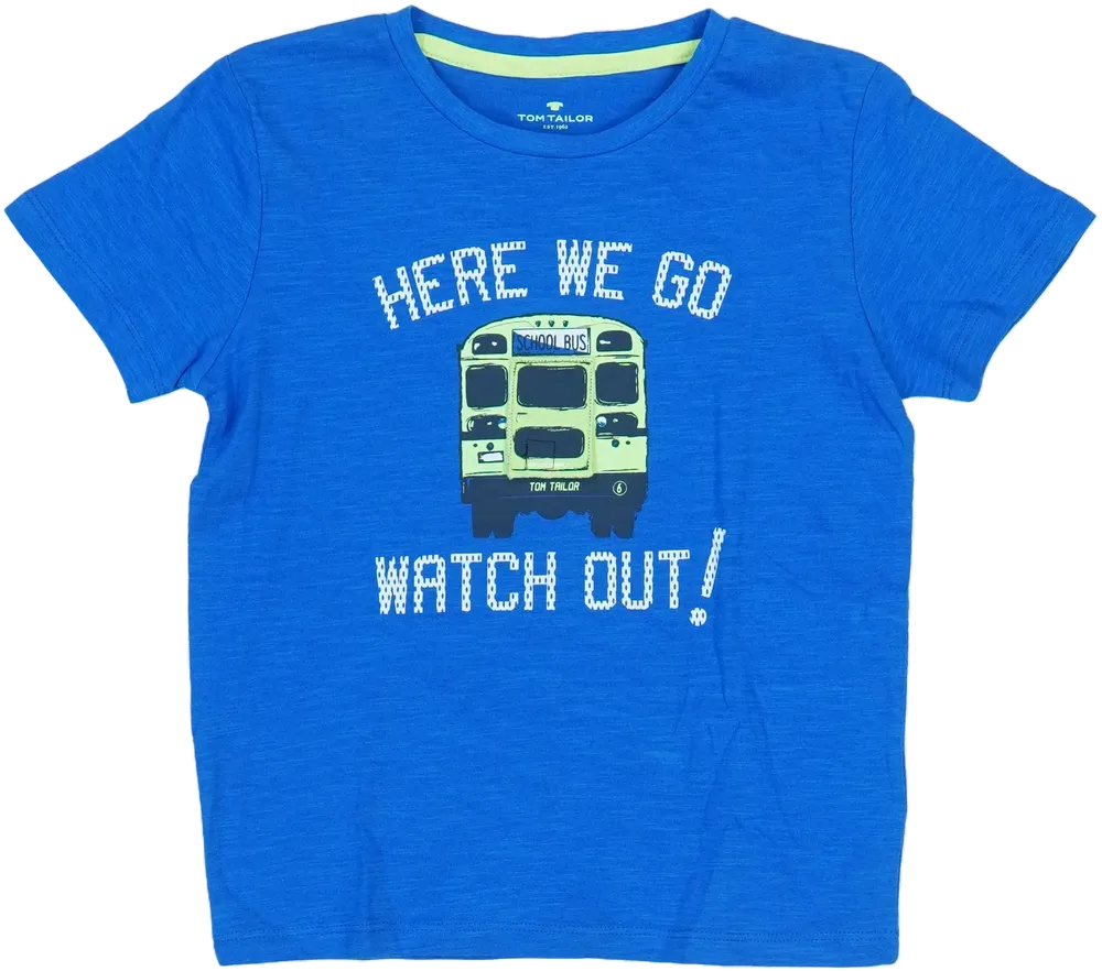 Kék Tom Tailor Póló EU 122 / UK 7 év / US 7 év/M