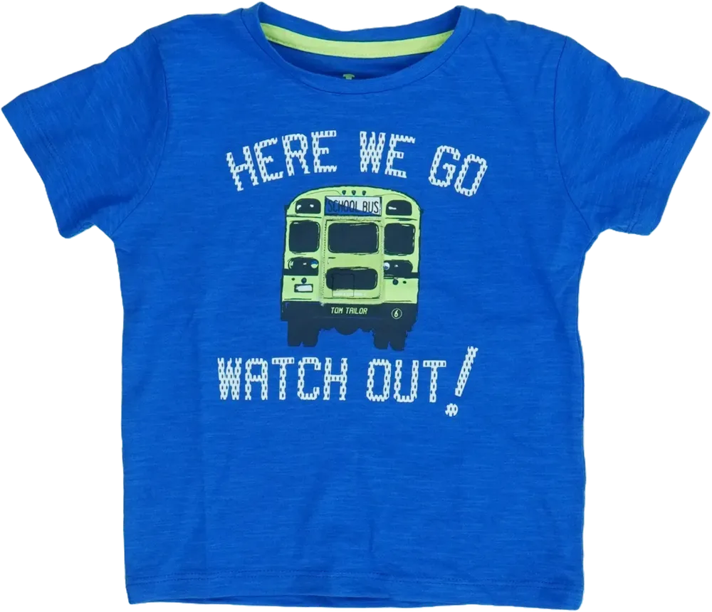 Kék Tom Tailor Póló EU 134 / UK 9 év / US 9 év/L
