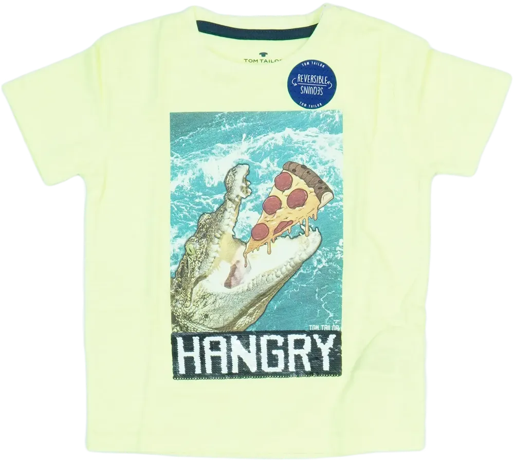 Sárga Tom Tailor Póló EU 98 / UK 3 év / US 3T