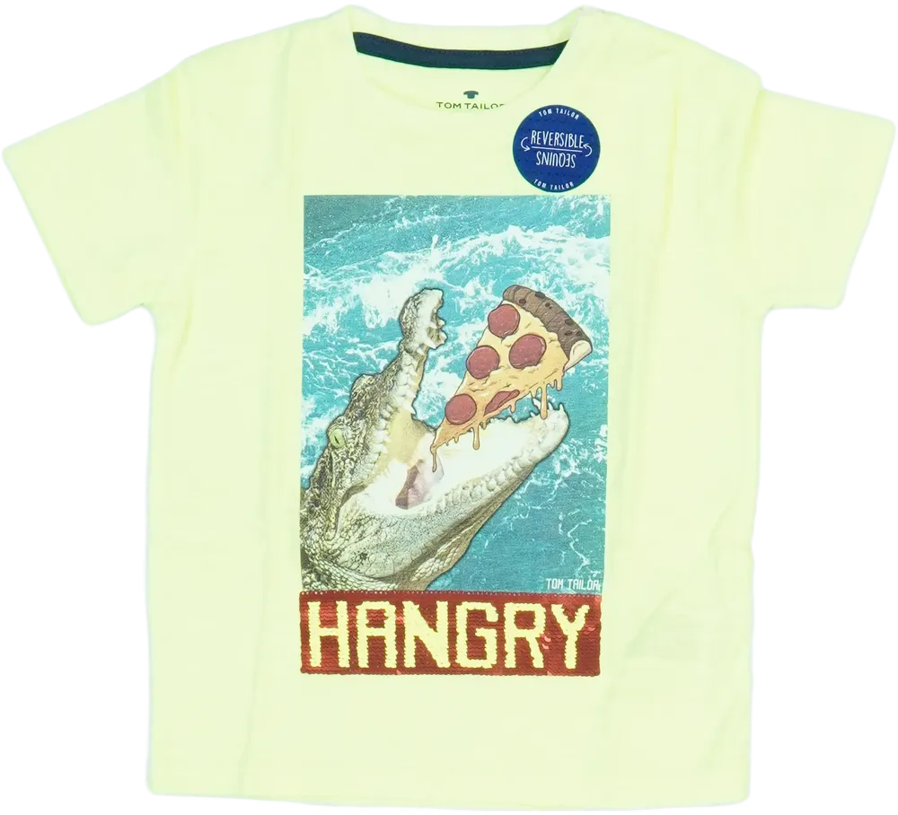 Sárga Tom Tailor Póló EU 98 / UK 3 év / US 3T