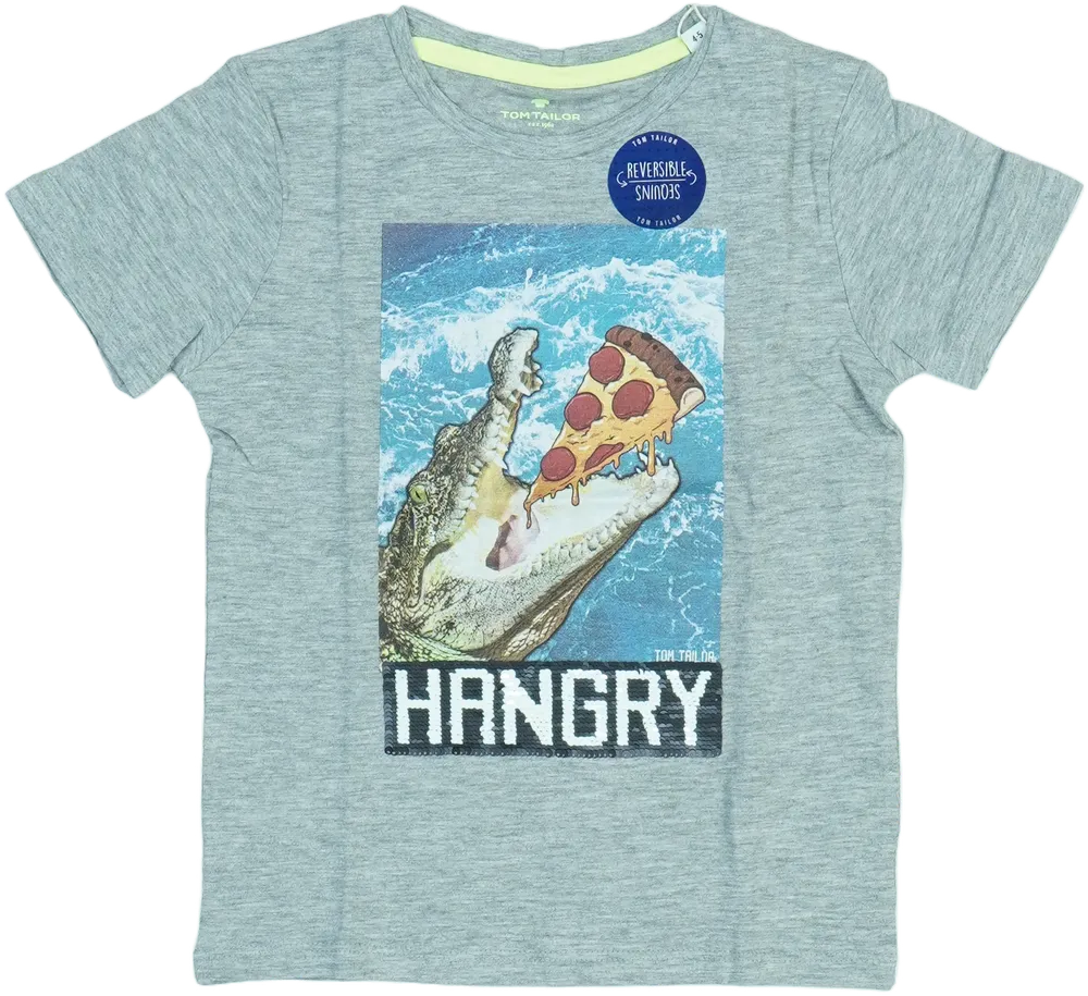 Szürke Tom Tailor Póló EU 110 / UK 5 év / US 5 év/XS