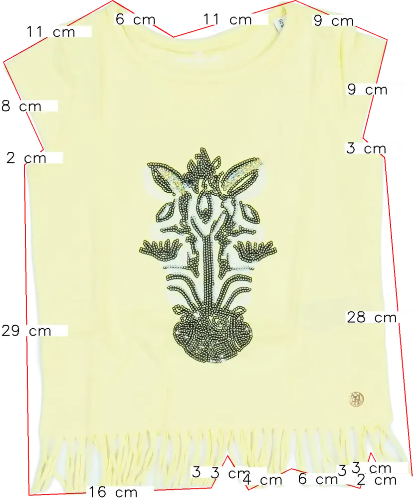 Sárga Tom Tailor Póló EU 98 / UK 3 év / US 3T