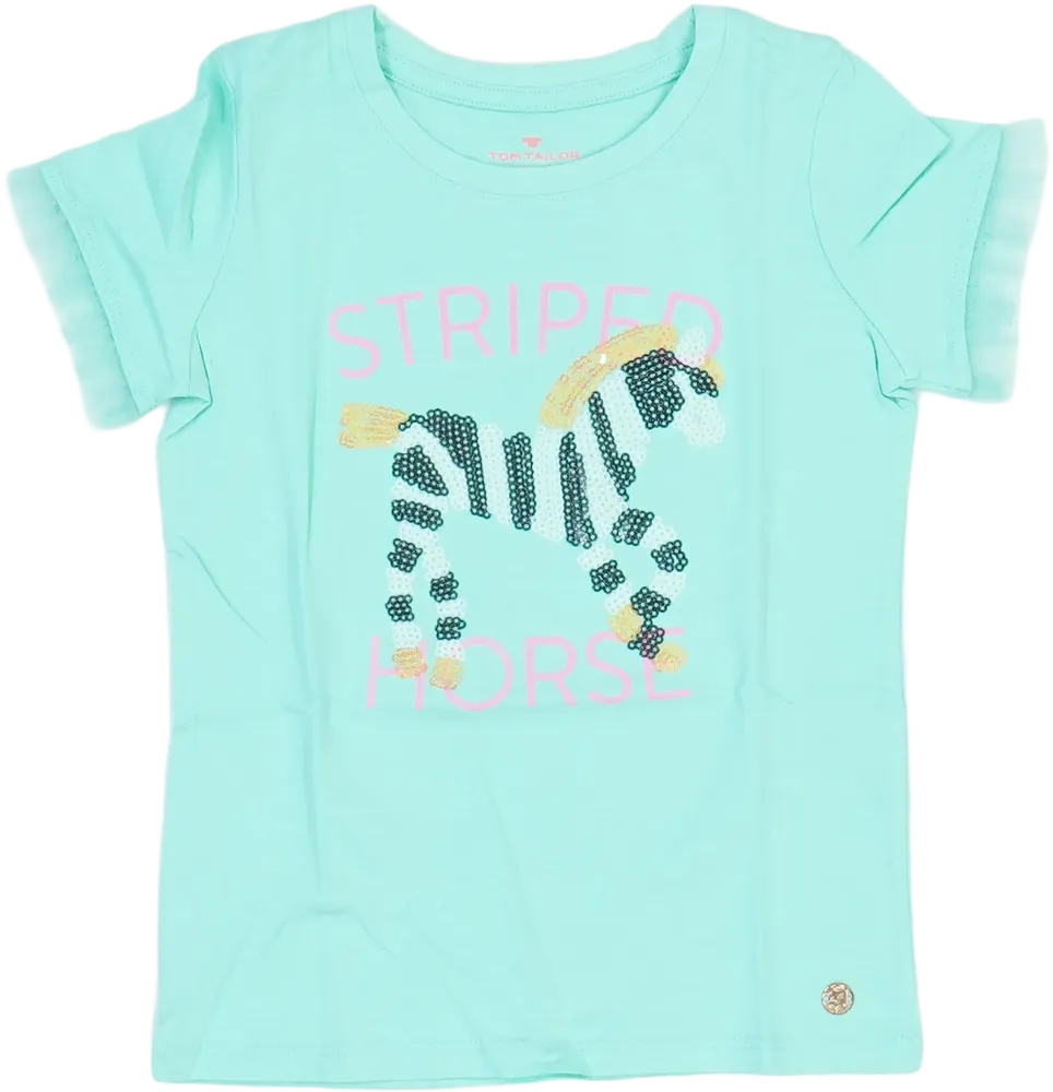 Zöld Tom Tailor Póló EU 110 / UK 5 év / US 5 év/XS