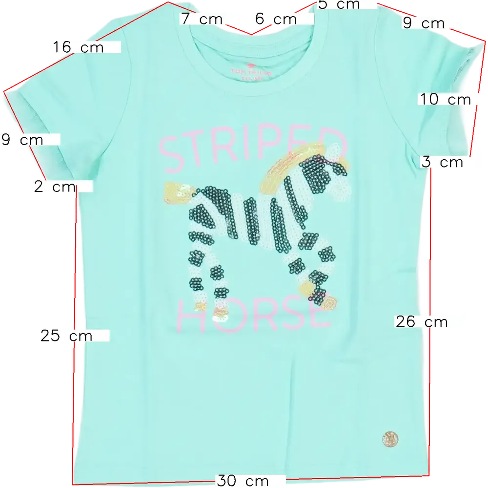 Zöld Tom Tailor Póló EU 98 / UK 3 év / US 3T