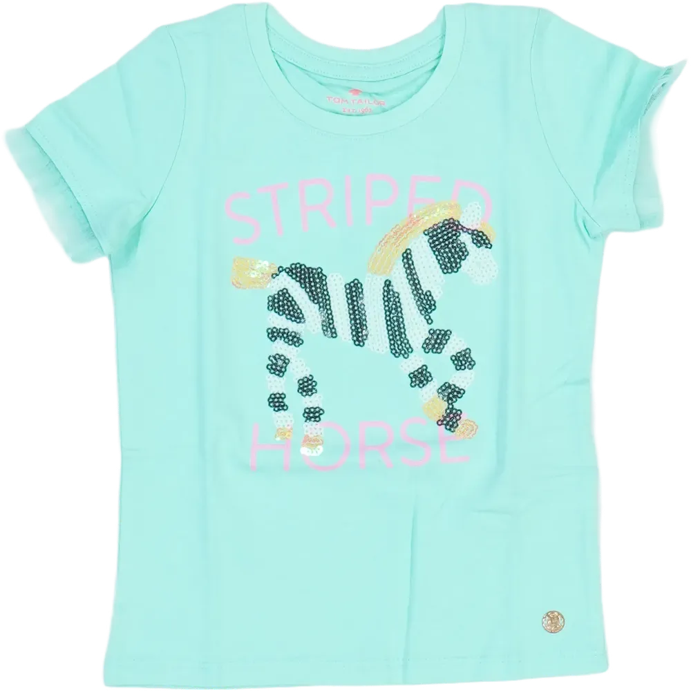 Zöld Tom Tailor Póló EU 98 / UK 3 év / US 3T