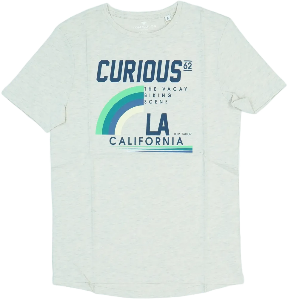 Barna Tom Tailor Póló EU 164 / UK 14 év / US 14 év/XL