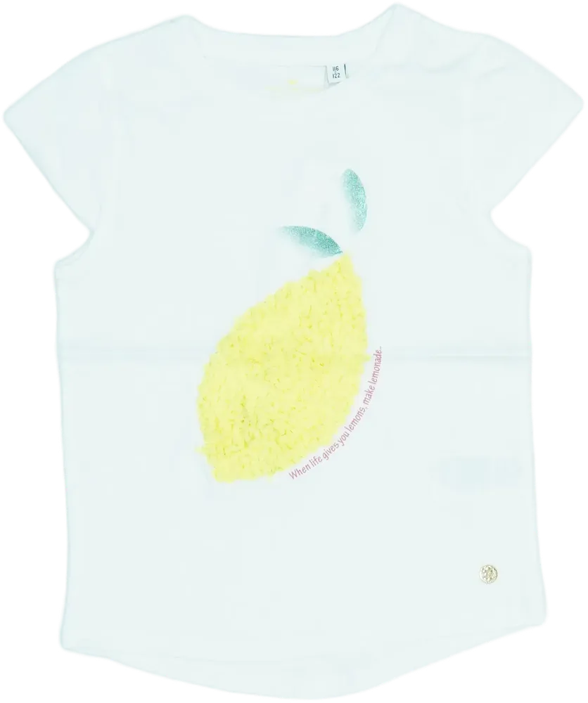 Fehér Tom Tailor Póló EU 122 / UK 7 év / US 7 év/M