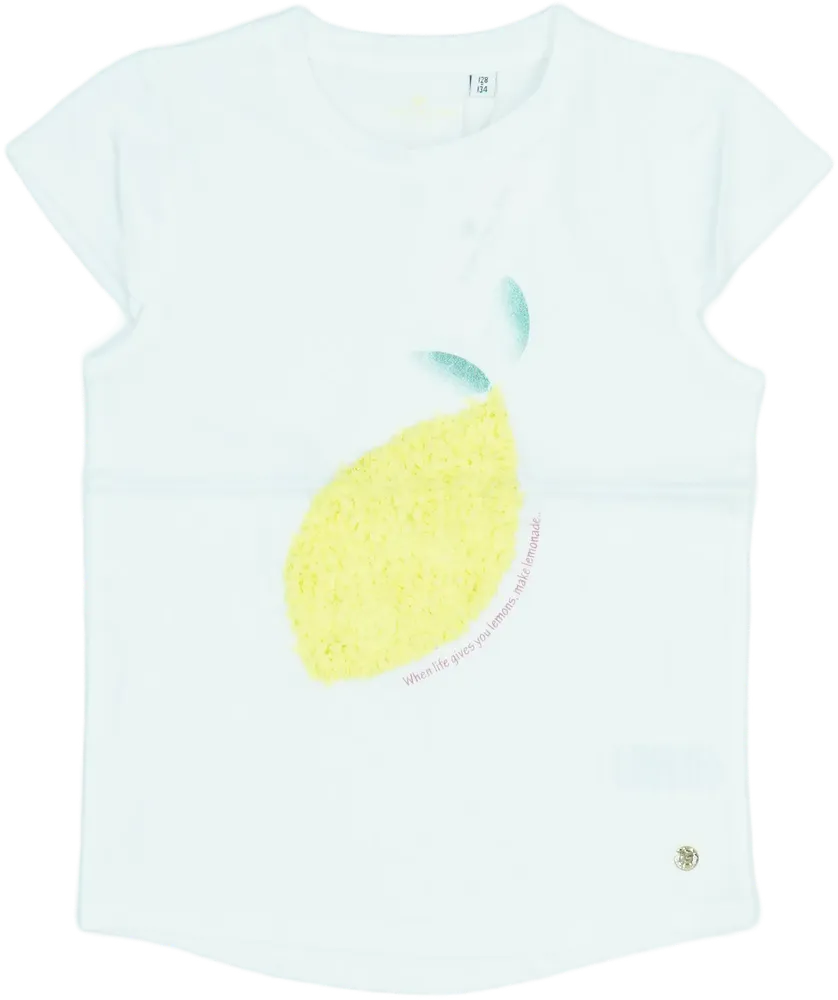 Fehér Tom Tailor Póló EU 134 / UK 9 év / US 9 év/L