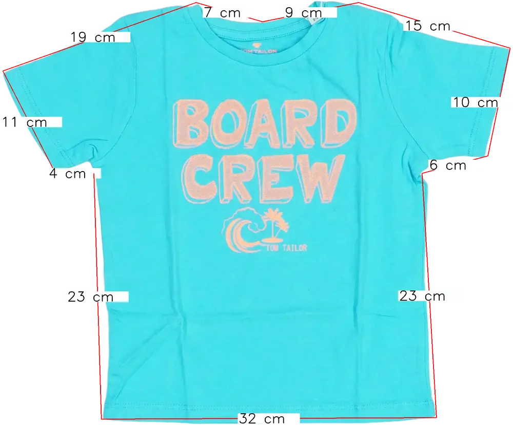 Kék Tom Tailor Póló EU 98 / UK 3 év / US 3T