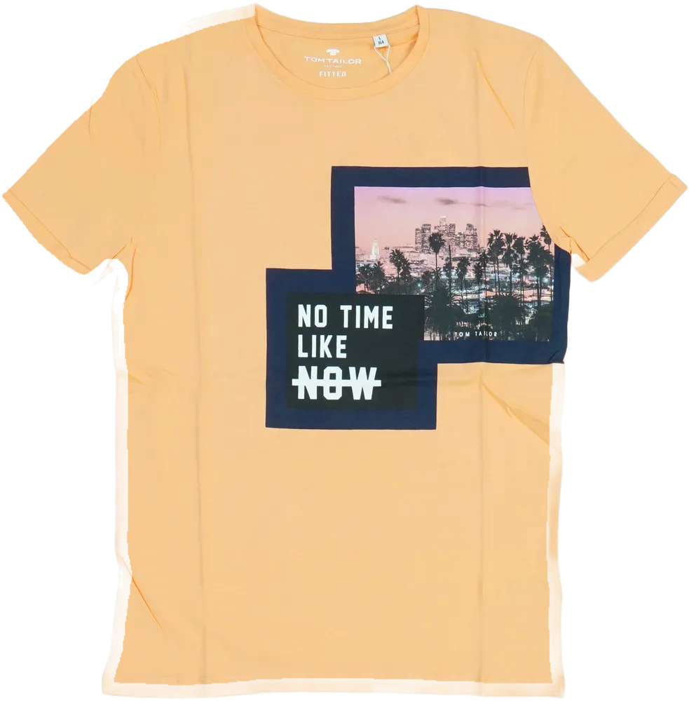Sárga (narancs) Tom Tailor Póló EU 164 / UK 14 év / US 14 év/XL