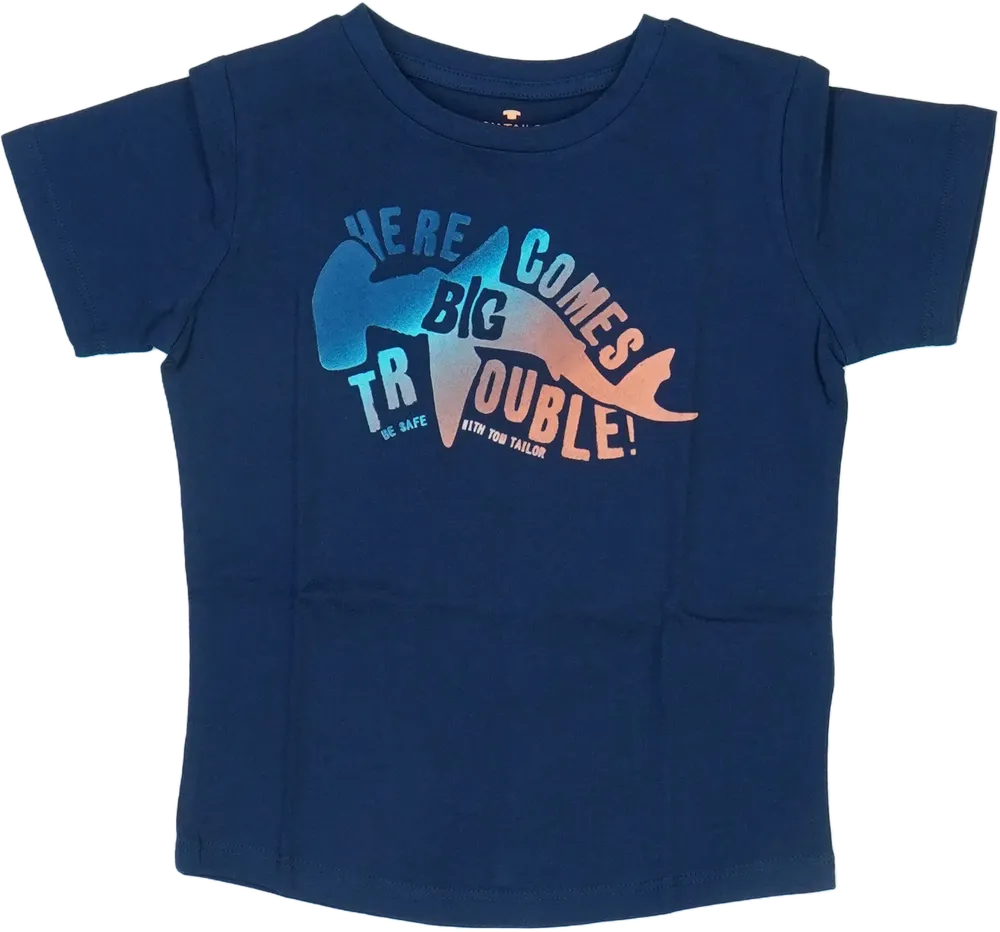 Kék Tom Tailor Póló EU 98 / UK 3 év / US 3T